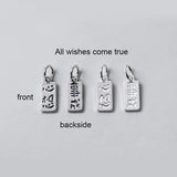 925 Silver Letter Charms for DIY Necklace Bracelet