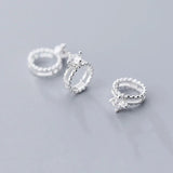 925 Sterling Silver Zircon Charms for Jewelry DIY