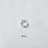 925 Sterling Thai Silver Leaves Charms for Necklace DIY Decoration