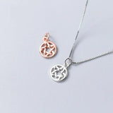 925 Silver Five-pointed Star Dangle Charms for DIY Jewelry