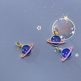 925 Sterling Silver Colorful Plant Charms DIY Jewelry Necklace Bracelet