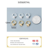 925 Sterling Silver Zircon Pendant Charms DIY Jewelry Lovely Decoration