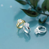 925 Sterling Silver Zircon Pendant Charms DIY Jewelry Lovely Decoration