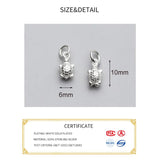 S925 Sterling Silver Little Turtle DIY Necklace Making Finding
