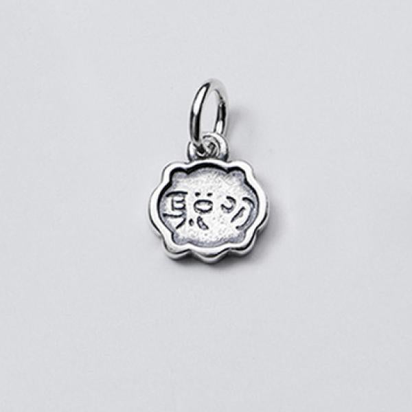 925 Thai Silver Smart Sign Charms DIY Necklace Bracelet Accessories