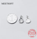 925 Thai Silver Smart Sign Charms DIY Necklace Bracelet Accessories