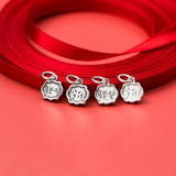 925 Thai Silver Smart Sign Charms DIY Necklace Bracelet Accessories