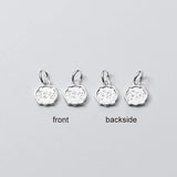 925 Thai Silver Smart Sign Charms DIY Necklace Bracelet Accessories