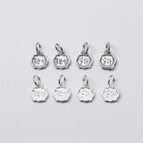 925 Thai Silver Smart Sign Charms DIY Necklace Bracelet Accessories