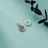 925 Sterling Silver Hollow Stars Charms DIY Necklace Decoration