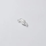 925 Silver Fish Charms DIY Pendant Making Findings