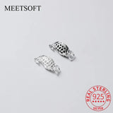 925 Silver Fish Charms DIY Pendant Making Findings