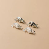 925 Silver Fish Charms DIY Pendant Making Findings