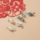 925 Silver Fish Charms DIY Pendant Making Findings