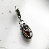 Beetle Bug Dangle Charm 925 Sterling Silver Pendant