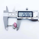 925 Sterling Silver Westie Dog Pendant DIY Jewelry Gift