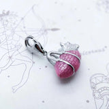 925 Sterling Silver Westie Dog Pendant DIY Jewelry Gift