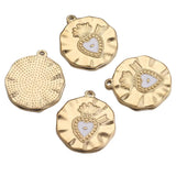 4pcs/Lot Round Cartoon Radish Enamel Earrings Pendants