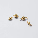925 Silver Magnet Clasp Bracelet Charms DIY Necklace Jewelry Accessory