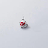 925 Sterling Silver Elephant Charm for Bracelet Accessory