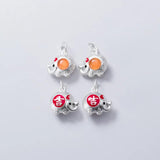 925 Sterling Silver Elephant Charm for Bracelet Accessory