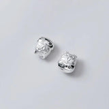 S925 Sterling Silver Cat Charms for DIY Jewelry
