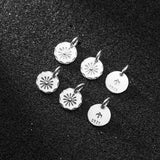 925 Sterling Silver Flower DIY Necklace Bracelet Decoration