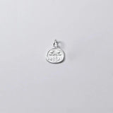 925 Silver Chinese Fortune Charm for DIY Necklace Decoration