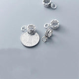 925 Sterling Silver Minimalist Leaves Jewelry Making Findings