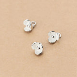925 Silver Flowers Charm for DIY Necklace Making