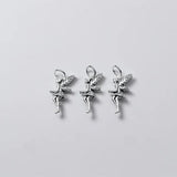 925 Silver Thai Fairy Charms DIY Necklace Jewelry Bracelet