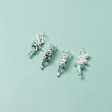 925 Silver Thai Fairy Charms DIY Necklace Jewelry Bracelet