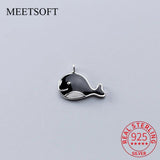 Romantic 925 Silver Whale Charms for DIY Necklace, Bracelet