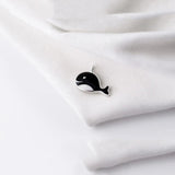 Romantic 925 Silver Whale Charms for DIY Necklace, Bracelet