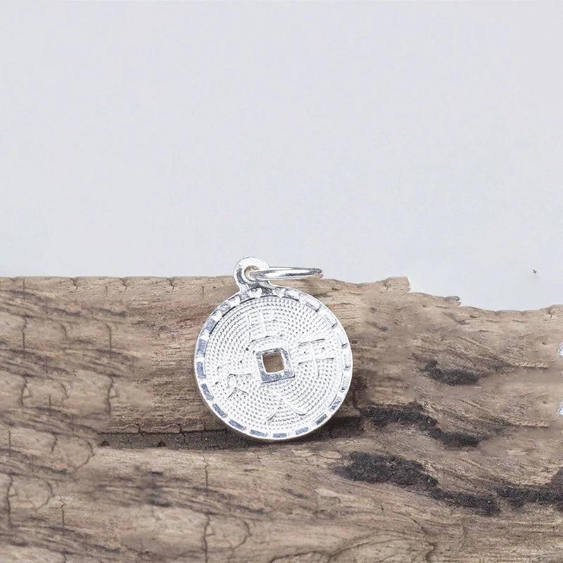 100% Silver Charms For DIY Pendant Necklce