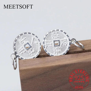 100% Silver Charms For DIY Pendant Necklce