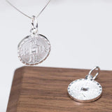 100% Silver Charms For DIY Pendant Necklce