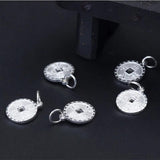 100% Silver Charms For DIY Pendant Necklce