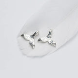 Fish Tail Charms DIY 925 Silver Necklace Making Jewelry Accessories