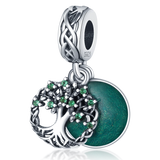 925 Sea Night Sky & Dolphin Kitty Charm for 3mm Bracelet DIY