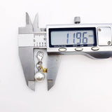 Star Pearl Pendant Charm 925 Silver Jewelry Women