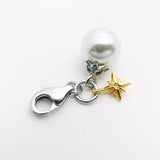 Star Pearl Pendant Charm 925 Silver Jewelry Women