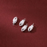925 Silver Crab Clamp Pendant S925 Lobster Claw Charms DIY Jewelry