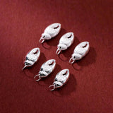 925 Silver Crab Clamp Pendant S925 Lobster Claw Charms DIY Jewelry