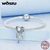 925 Silver Dream Catcher Tree of Life Charm Heart Pendant for Bracelet Necklace