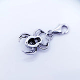 Spider Dangle Charm Pendant 925 Sterling Silver Vintage Jewelry Gift