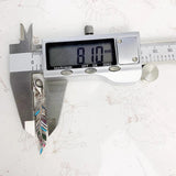 925 Silver Feather Pendant Charm Summer Jewelry Gift Women Men