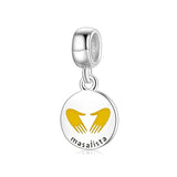 925 Sterling Silver Psychology Medical Charms for Jewelry Making