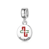 925 Sterling Silver Psychology Medical Charms for Jewelry Making