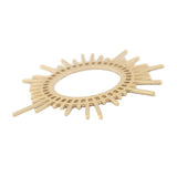 5Pcs Brass Sun Flower Charms DIY Accessories Women Jewelry Making